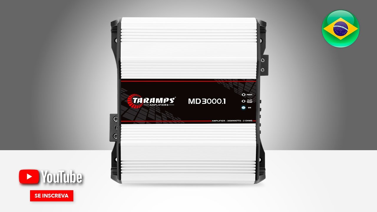MD3000.1 2 TARAMPSアンプ 1チャネル カーオーディオ-