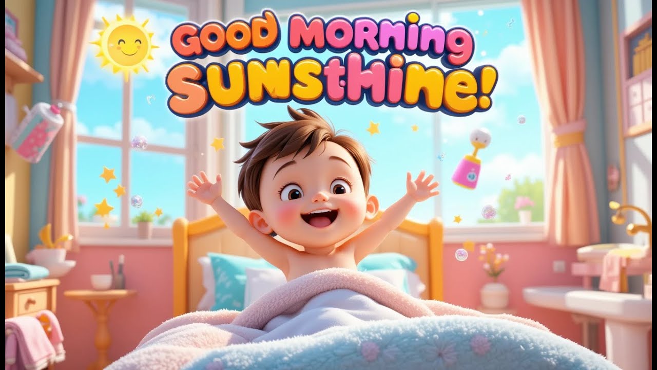 Morning Routine Sunshine Good Morning, Sunshine! | Morning Routine Song for Toddlers | Wake Up ...