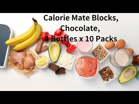Otsuka Pharmaceutical Calorie Mate Blocks, Chocolate, 4 Bottles x 10 Packs