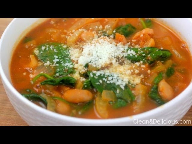 Fennel, Tomato And White Bean Soup | Clean & Delicious