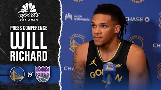 Will Richard details his approach first NBA start in Warriors' loss to Kings | NBC Sports Bay Area