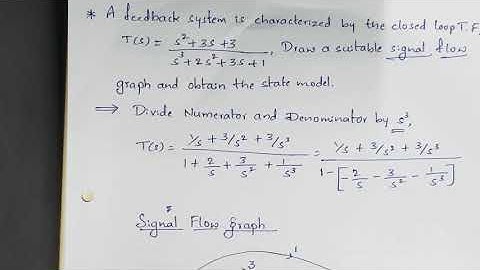ACS Signal flow graph method V9