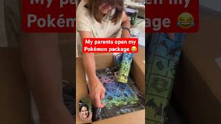 My parents open my Pokémon PR package 😂