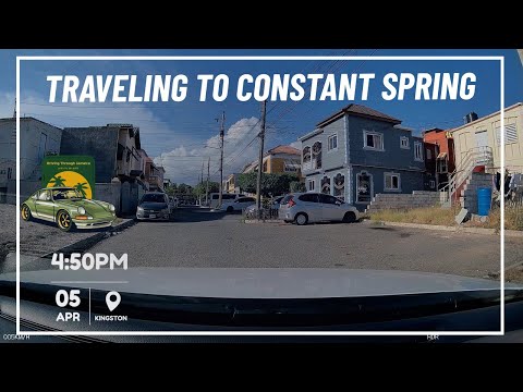 Travelling to Constant Spring from the East Side of Kingston | 876 By Birth
