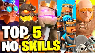 TOP 5 MOST *NO SKILL* DECKS IN CLASH ROYALE