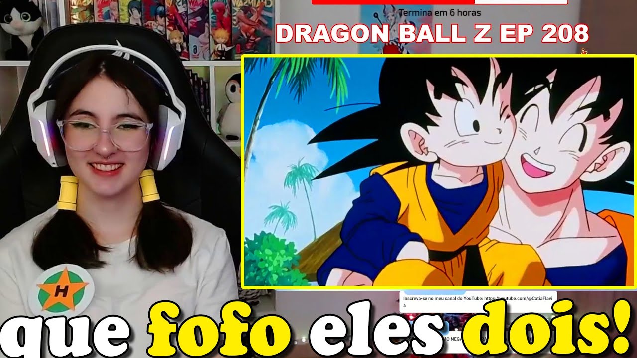 Cátia descobre que TRUNKS É FILHO DE VEGETA COM BULMA (Dragon Ball Z EP  122) 