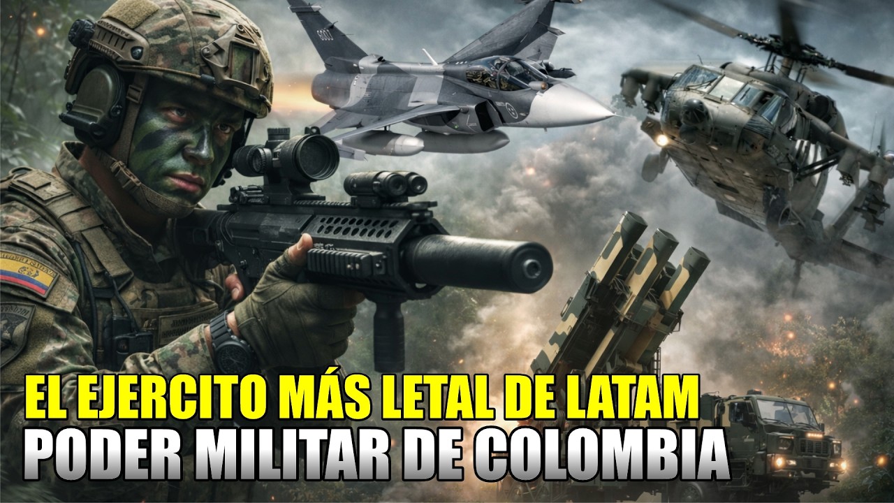 ¿Cuán fuerte es realmente Colombia militarmente?