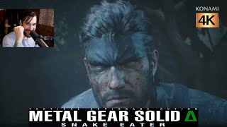 Metal Gear Solid 3 Remake Trailer Reaction Video 4K