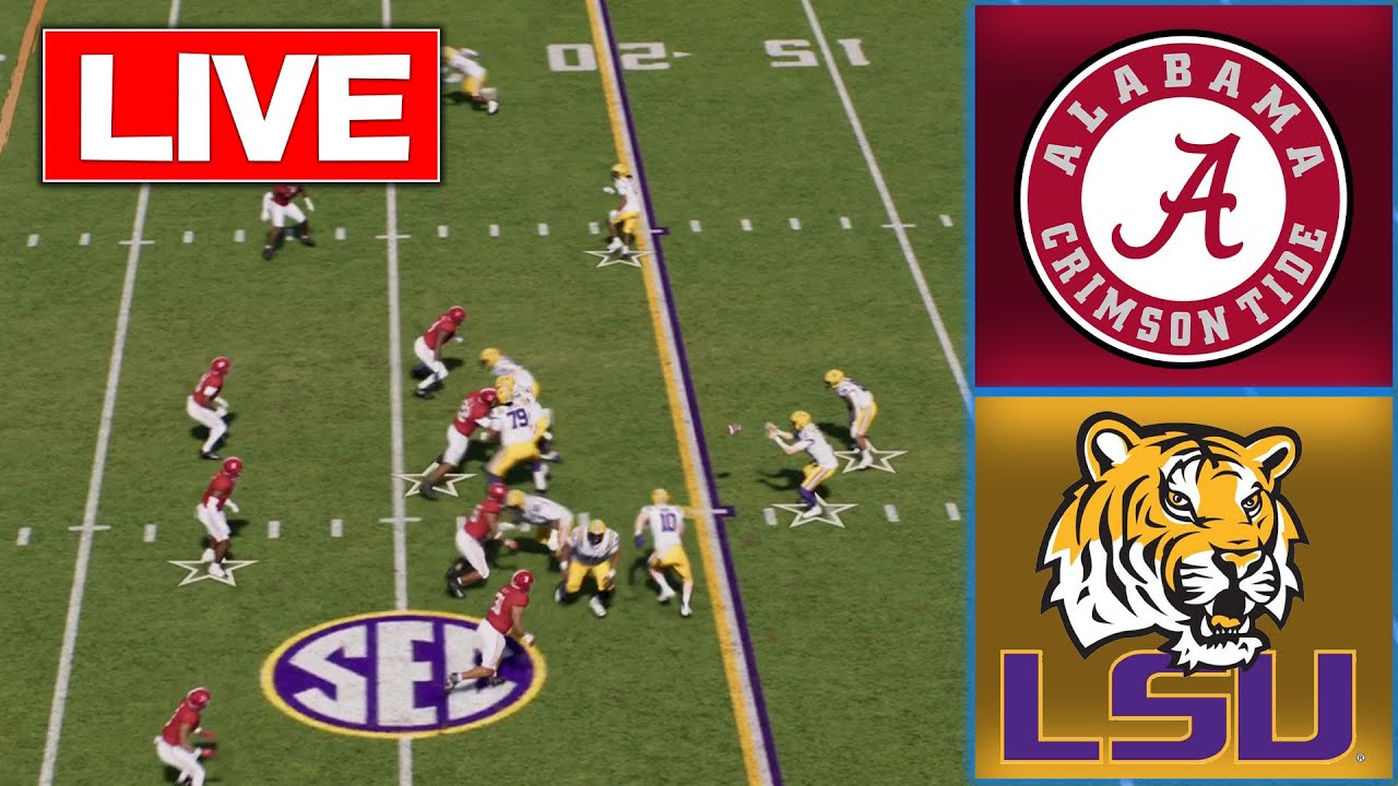 NCAA LIVE🔴 Alabama Crimson Tide VS LSU Tigers | Regular Season |2026 ...