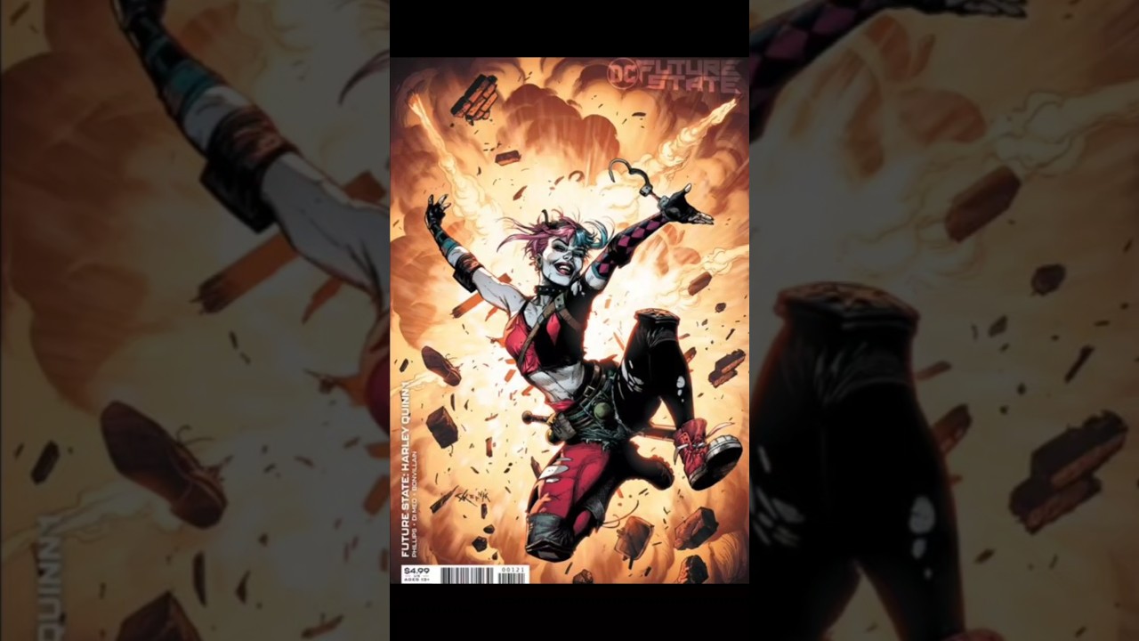 TOTALLY AWESOME HARLEY QUINN Comic Book ART! -  Enjoy & Subscribe 