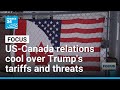 US-Canada relations cool at the border over Trump's tariffs and threats • FRANCE 24 English