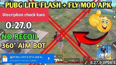 Pubg mobile 🤣 lite 0.27.0 zero recoil config file +360 aimbot high damage// pubg lite config file//