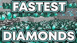 FASTEST & EASIEST way to find DIAMONDS in Minecraft!