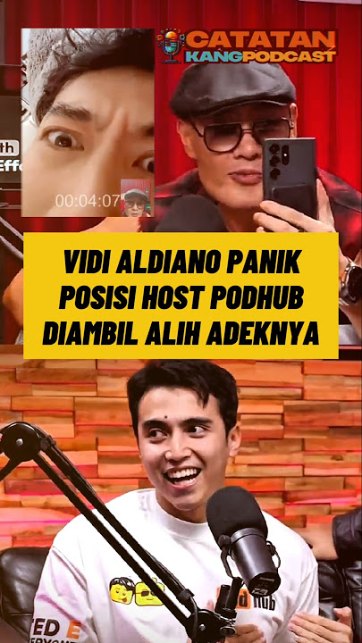 VIDI DIPECAT DARI HOST PODHUB⁉️ GANTI ADEKNYA⁉️ VIDI ALDIANO VADI AKBAR DEDDY CORBUZIER #vidialdiano