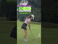 Hole 1 of 9:Coach Sherng is on course with me to check out my baseline game.#golf #golfer #golfgirl