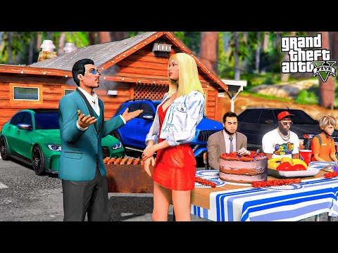 ОТЕЦ И СЫН В GTA 5 - ОТМЕЧАЕМ МОЙ ДЕНЬ РОЖДЕНИЯ! МОЯ ДЕВУШКА БЕРЕМЕННА! Я ПОПАЛ В БОЛЬНИЦУ! 🌊ВОТЕР