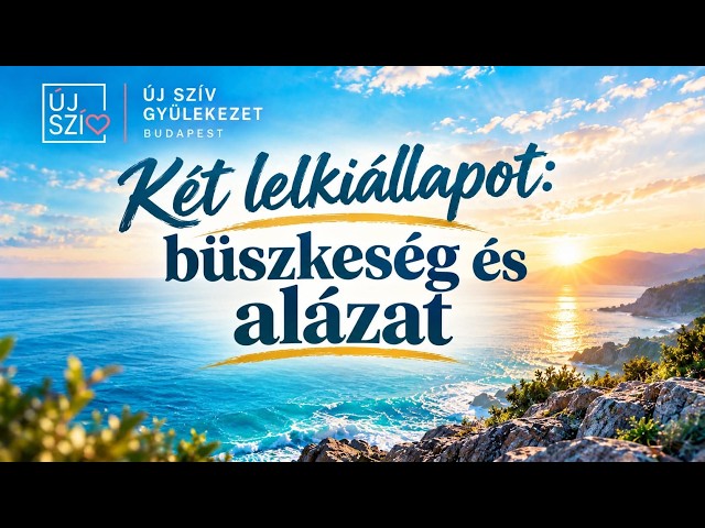 2026.09.26. Dr. Földy Csilla - Két lelkiállapot - Új Szív Gyülekezet
