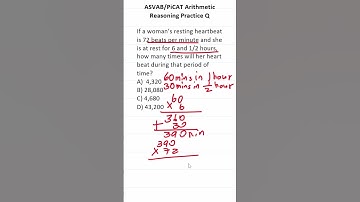 ASVAB/PiCAT Arithmetic Reasoning Practice Test Q: Conversions #acetheasvab w/ #grammarhero