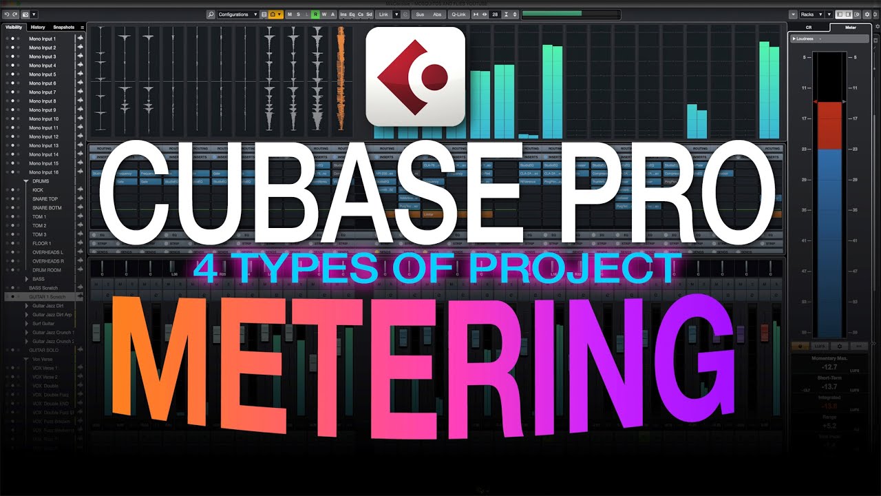 ИЗУЧАЙТЕ CUBASE - 23. ИЗМЕРЕНИЕ: ОБЪЯСНЕНИЕ LUFS, БЕСПЛАТНОЕ ПРОГРАММНОЕ ОБЕСПЕЧЕНИЕ.