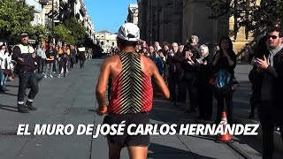 Los últimos kilómetros peleando contra el muro - José Carlos Hernández en el Maratón Sevilla 2015