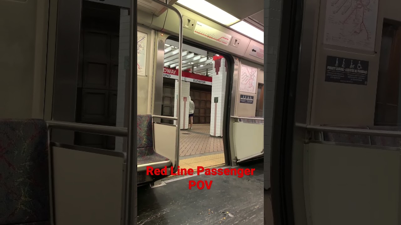 Passenger POV (MBTA Red Line)