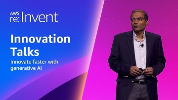 AWS re:Invent 2023 - Innovate faster with generative AI (AIM245)