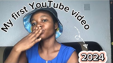 MY FIRST YOUTUBE VIDEO ( INTRODUCTION) | 2024| NIGERIA 🇳🇬 YOUTUBER #newyoutuber