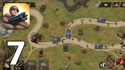 WW2 Tower Defense: RTS Army TD Game - Part 7 Android