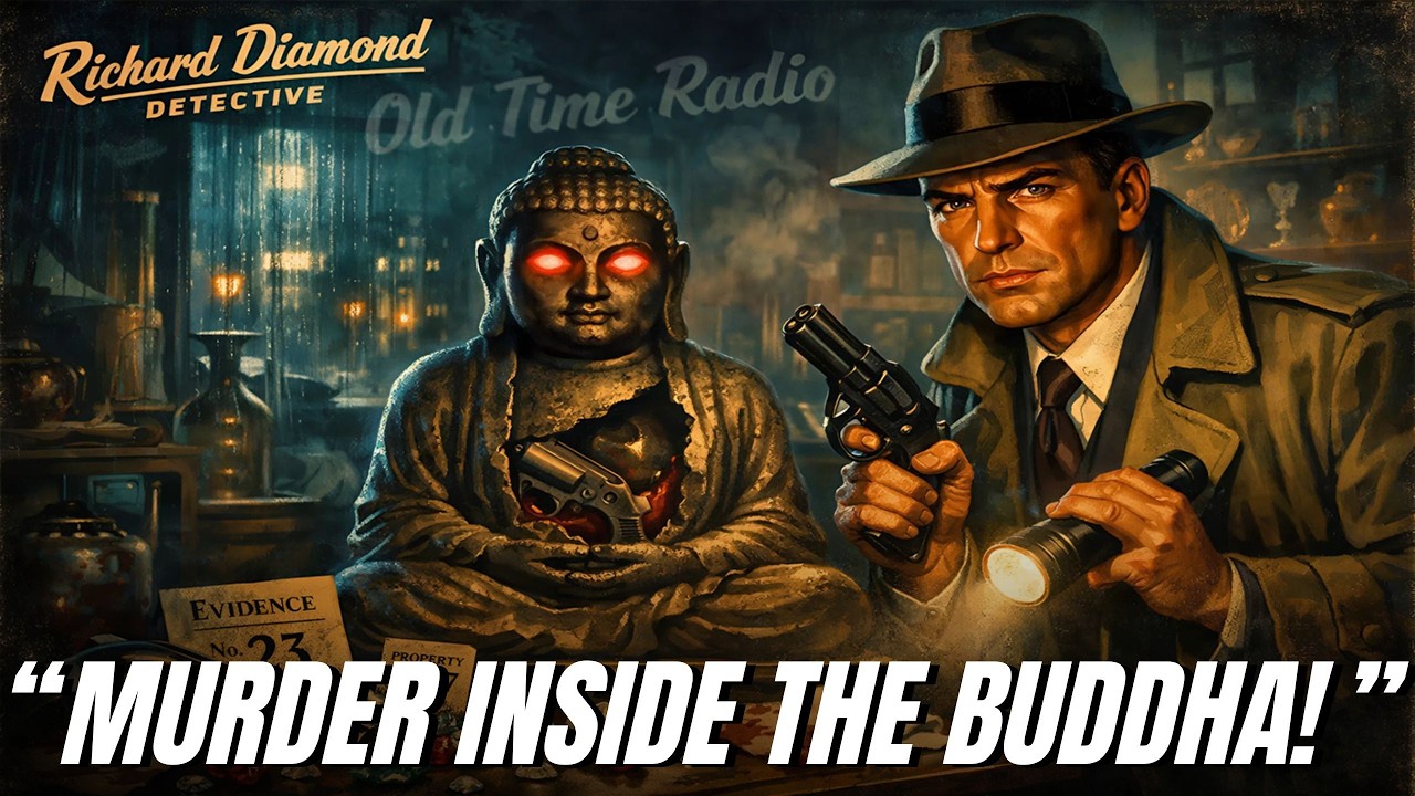Richard Diamond Detective: The Buddha with Ruby Eyes Murder Mystery | Old Time Radio