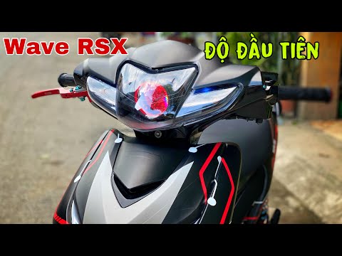 Video Lê Lĩnh Vlog | Lột Xác Wave Rsx 2010 Độ Đầu Tiên Sẽ... - youtube