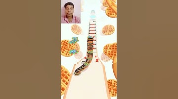 Pancake Rush 3D 🎞👒🧩 IOS Android Gameplay Walkthrough Levels #5 AMZXJH JDG65