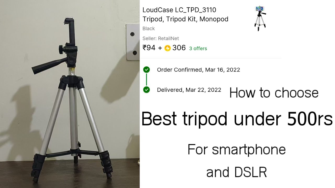 Best tripod under 500 how to choose right tripod as beginner tripod besttripod YouTube