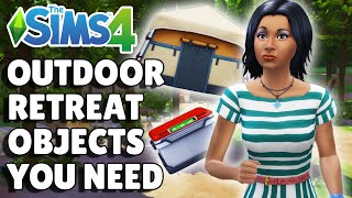 5 Outdoor Retreat Objects You Need To Start Using | The Sims 4 Guide