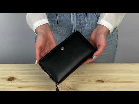 Коричневый cтильный мужской клатч из натуральной кожи ST Leather B138-3, видео 1