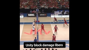 unity block #shorts #sports #volleyball