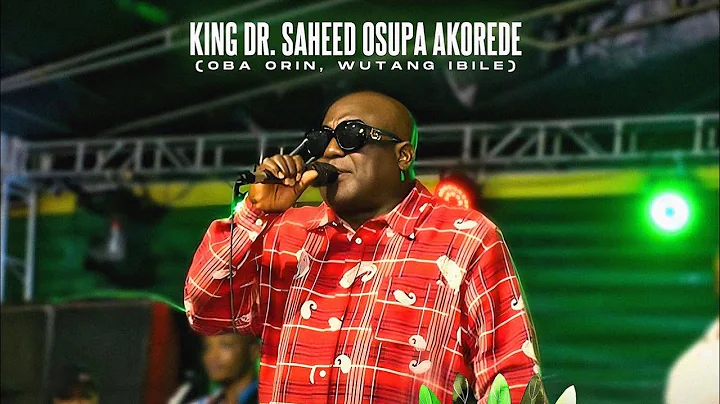 King Osupa live performance at the popular lounge in Sango Ota
