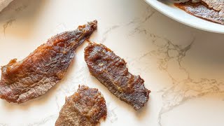 Homemade Teriyaki Beef Jerky Recipe