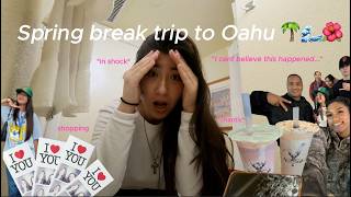 OAHU SPRING BREAK 2026 🌺 | shopping, youth conference, vibes *chaotic*