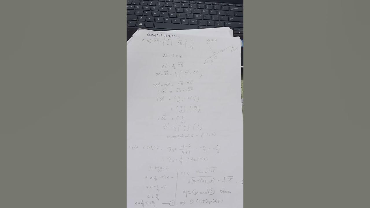 0606/22/O/N/22 No 11Answer - YouTube