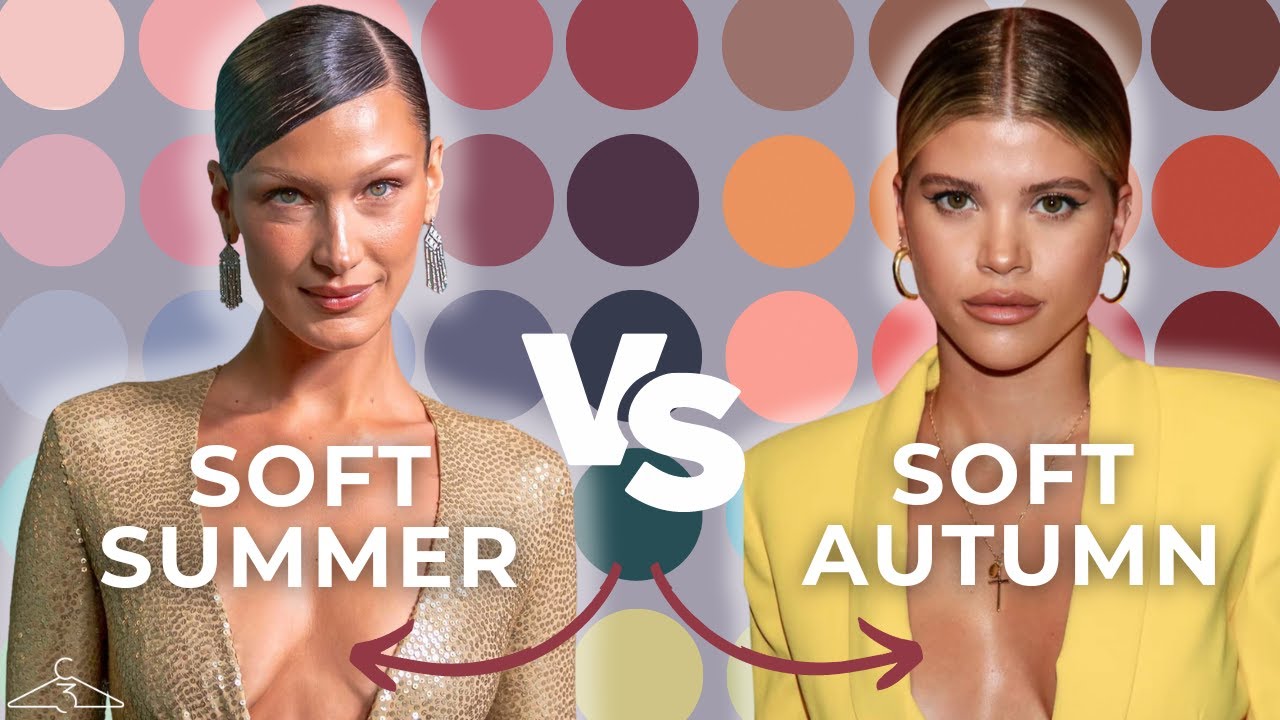 Soft Autumn vs Soft Summer | Seasonal Color Analysis - YouTube