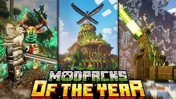 TOP 10 Minecraft ModPacks OF THE YEAR 2024 🥇 | Forge & Fabric