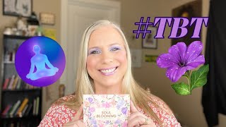 Throwback Thursday 54: Nabla Soul Blooming palette!  Hubby picked my shadows... he's a genius!