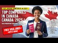 Canada Jobs 2025 🇨🇦 | FREE Visa Sponsorship | Earn CAD $6,000+ Monthly! Apply Fast&quot;