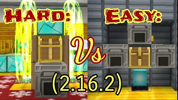 Hard Vs Easy Duplicate Glitch(Skyblock) Blockman Go