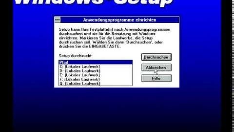 Windows for Workgroups 3.11 auf DOS 6.22 (unter VirtualBox) installiert