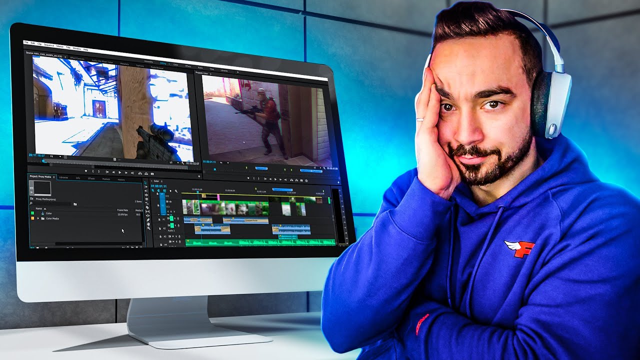 CONTRATEI 5 EDITORES DE CS:GO NO FIVER... AQUI ESTÁ O RESULTADO ! ( SCAM ?)