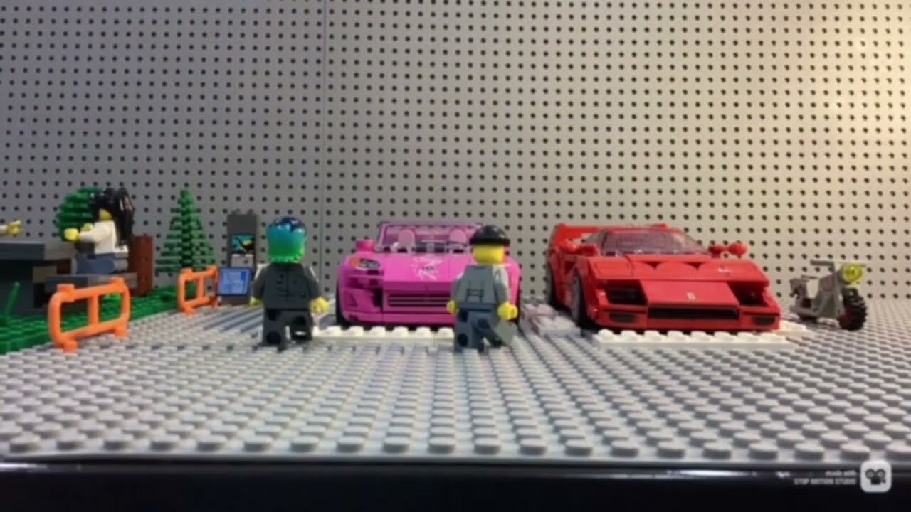 LEGO Stop Motion Robber Chase #lego #stopmotion #police #chase