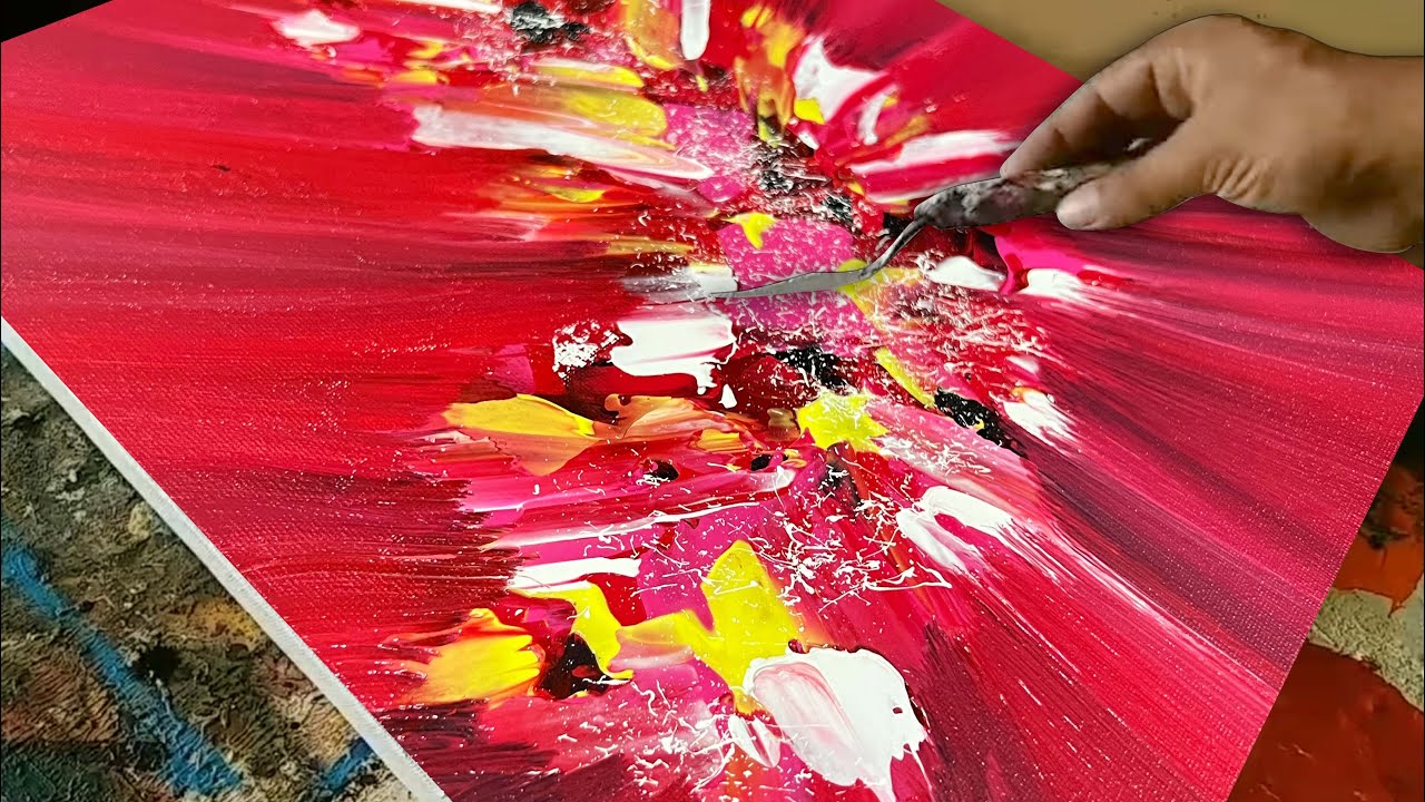 Abstract Painting in Under 6 Minutes? YouTube