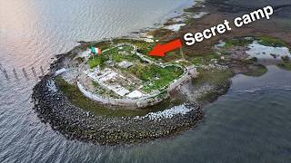 Stealth Camping In Abandoned Island Castle