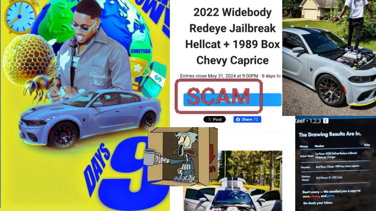 CoreySSG SCAM Car Giveaway 2024! *FULL BREAKDOWN with RECEIPTS🍵 * - YouTube